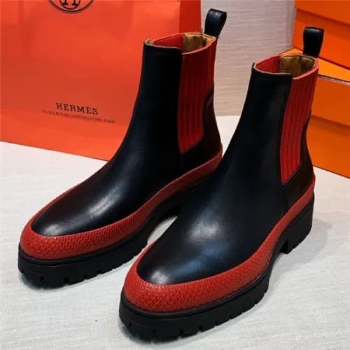 Hermes 2020 Women's Leather Ankle Boots - 에르메스… - 1