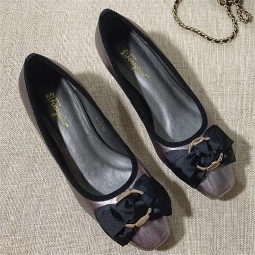 Salvatore Ferragamo 2020 Women's Leather Flat … - 1