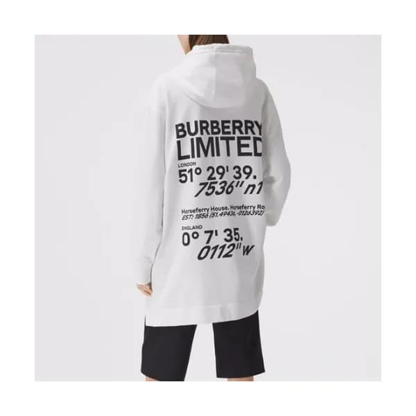 [버버리]Burberry 2020 Womens Logo Casual Cotton Hoodi… - 1
