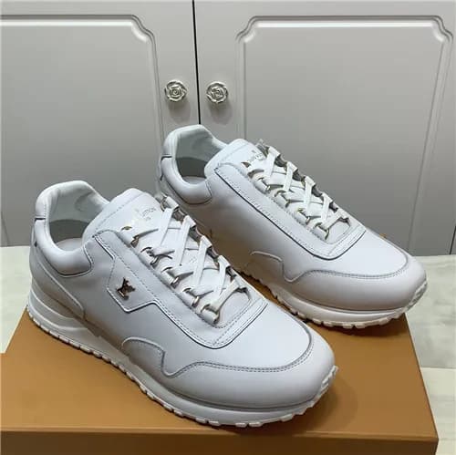 Louis Vuitton 2021 Men's Leather Sneakers - 루이… - 1