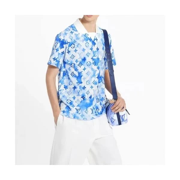 [루이비통]Louis vuitton 2021 Mens Logo Short Sleeved T… - 1