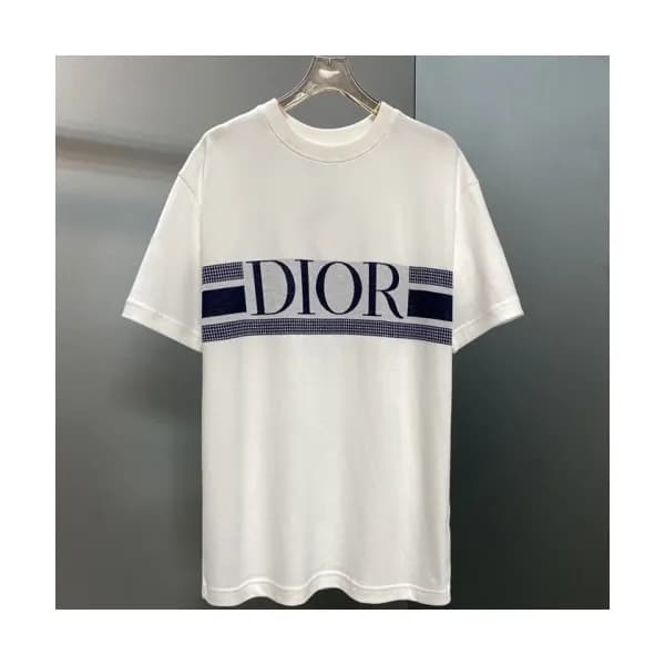 [매장판]Dior 2021 Mm/Wm Casual Crew-neck Short Sleeve… - 1