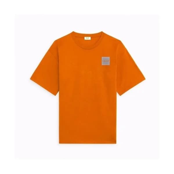Celine Mm/Wm Hedi Slimane Logo Cotton Short Sleeve… - 1