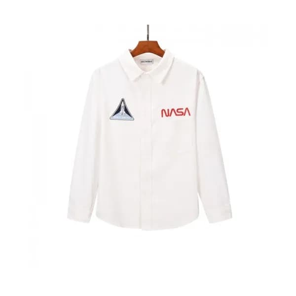 Balenciaga Mens Logo Cotton Tshirts White - 발렌시아가… - 1