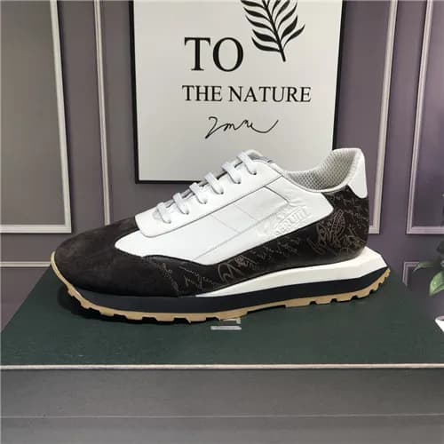 Berluti 2021 Men's Leather Sneakers,BERTS0284 … - 1