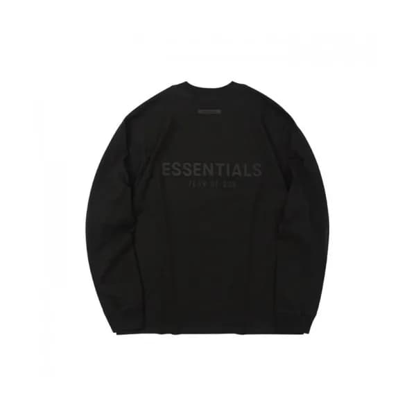Fear of god Mens Minimal Cotton Tshirts Black - 피… - 1