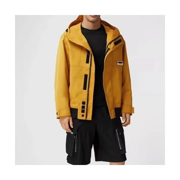 Burberry Mens Classic Casual Windproof Jackets Ye… - 1