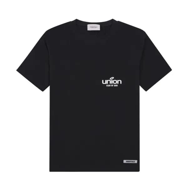 피어오브갓 남성 블랙 크루넥 반팔티 - Mens Black Tshirts - fea0385… - 1