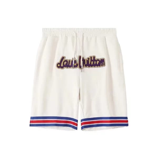 루이비통 남성 아이보리 반바지 - Mens Ivory Half-pants - lou0419… - 1