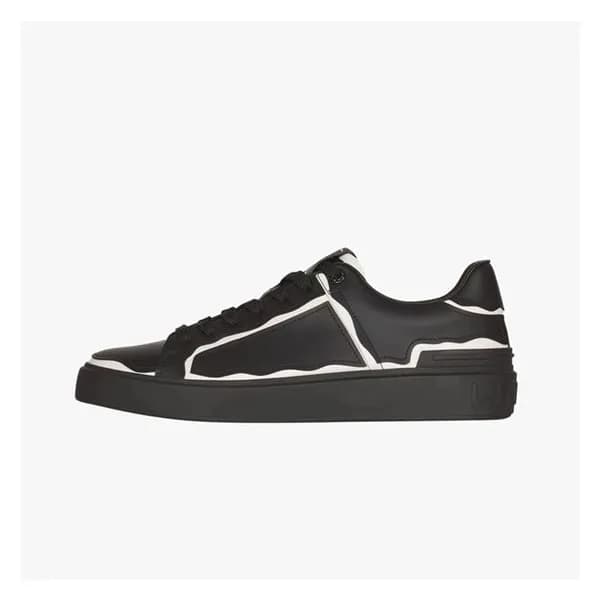 발망 남성 트렌디 블랙 스니커즈 - Mens Black Sneakers - bam0157x - 1