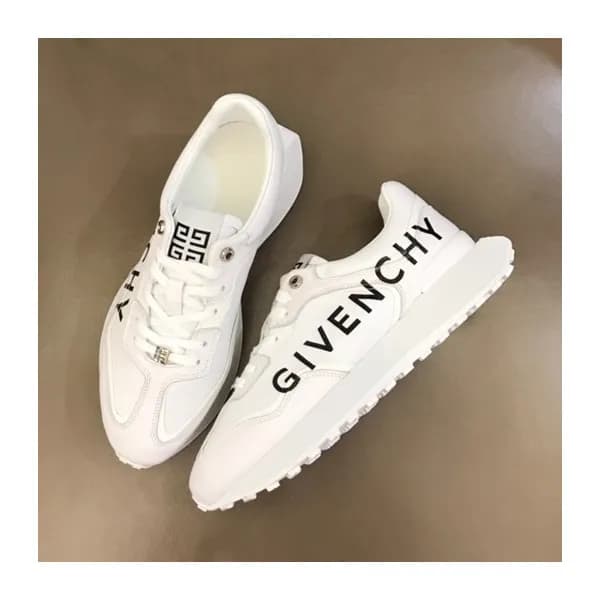지방시 남성 이니셜 화이트 스니커즈 - Mens White Sneakers - giv068… - 1