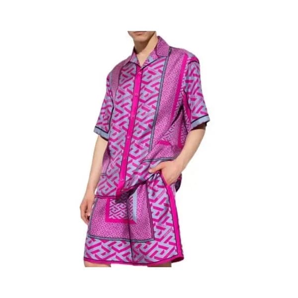 버버리 남성 트렌디 핑크 투피스 - Mens Pink Two-pices - Bur04429… - 1