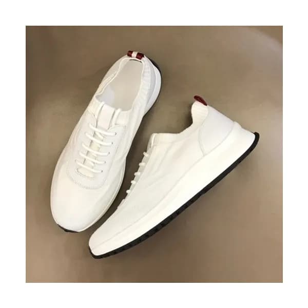 발리 남성 모던 화이트 스니커즈 - Mens White Sneakers - bal0132x - 1