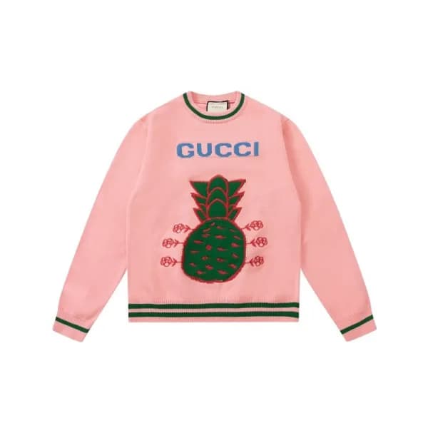 구찌 여성 핑크 스웨터 - Gucci Womens Pink Knits - guc5151x - 1