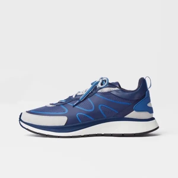 에르메네질도 제냐 남성 블루 스니커즈 - Ermenegildo Zegna Mens Blue… - 1