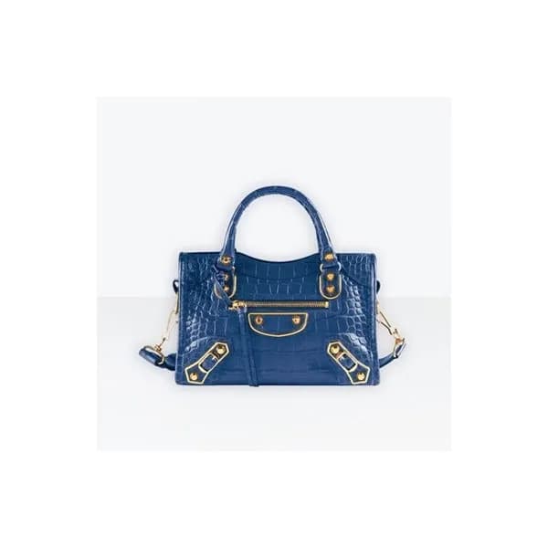 발렌시아가 여성 블루 크로스백 - Balenciaga Womens Blue Cross Ba… - 1