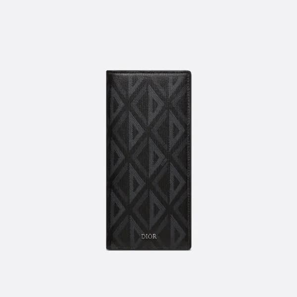 디올 남성 블랙 장지갑 - Dior Mens Black Long Wallets - di39… - 1
