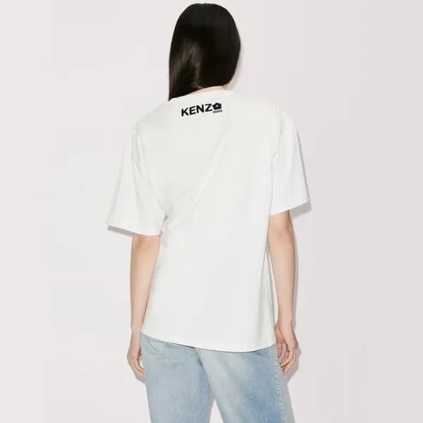 겐조 남/녀 화이트 크루넥 반팔티 - Kenzo Unisex White Tshirts - …