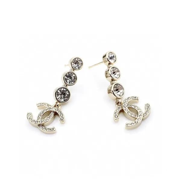 샤넬 여성 골드 이어링 - Chanel Womens Gold Earring - acc70x - 1