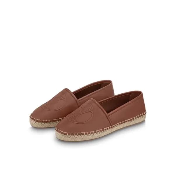 루이비통 여성 브라운 로퍼 - Louis vuitton Womens Brown Loafer… - 1