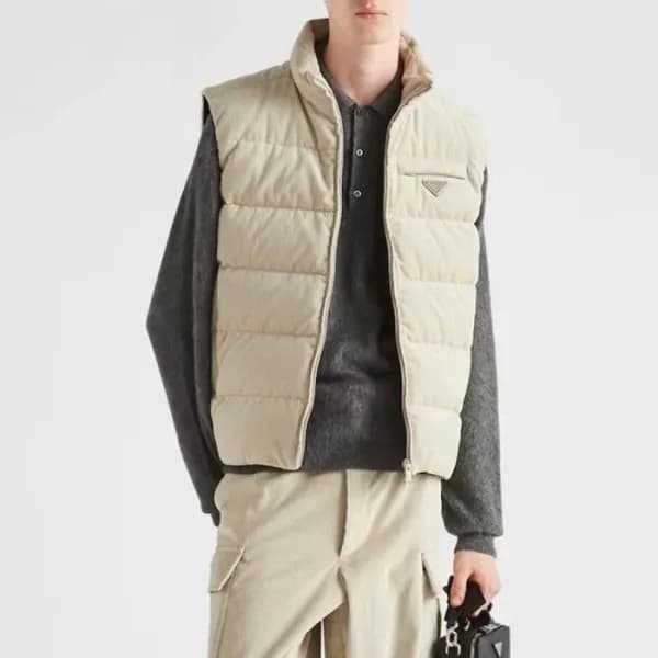 프라다 남성 다운 베스트 - Prada Mens Down Vest - pr842x - 1