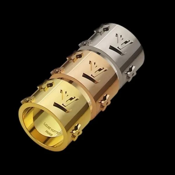 루이비통 여성 골드 반지 - Louis vuitton Womens Gold Ring - a… - 1