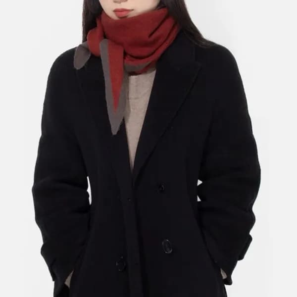 로로피아나 여성 레드 스카프 - Loro Piana Womens Red Scarf - ac… - 1