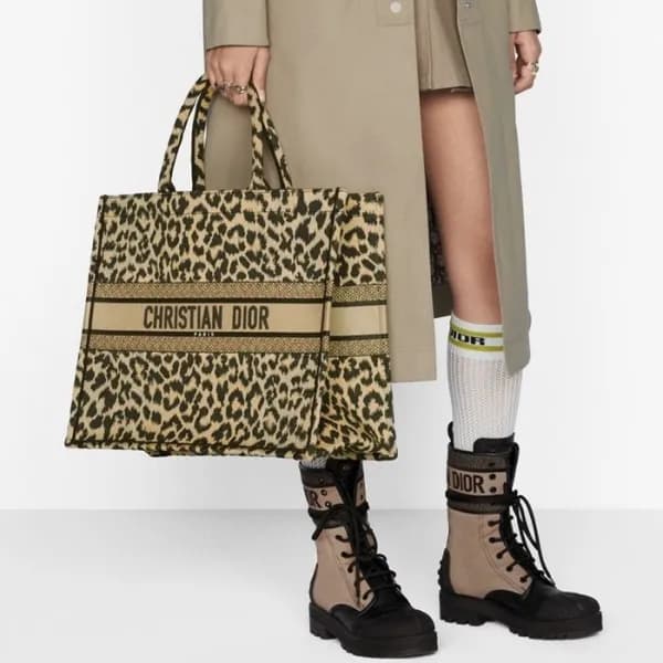 디올 여성 호피 북토트 - Dior Womens Mizza Book Tote - dib52… - 1