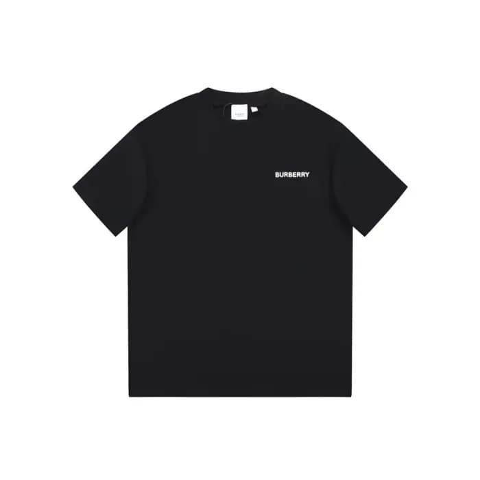 버버리 남성 블랙 반팔티 - Burberry Mens Black Tshirts - buc2… - 1