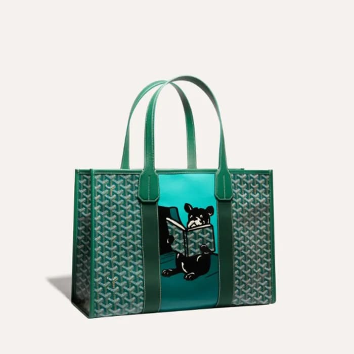 고야드 남/녀 그린 빌렛 토트백 - Goyard Unisex Villette Tote Ba… - 1
