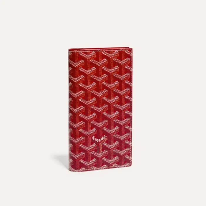 고야드 남/녀 레드 생로슈 장지갑 - Goyard Unisex Saint Roch Long… - 1