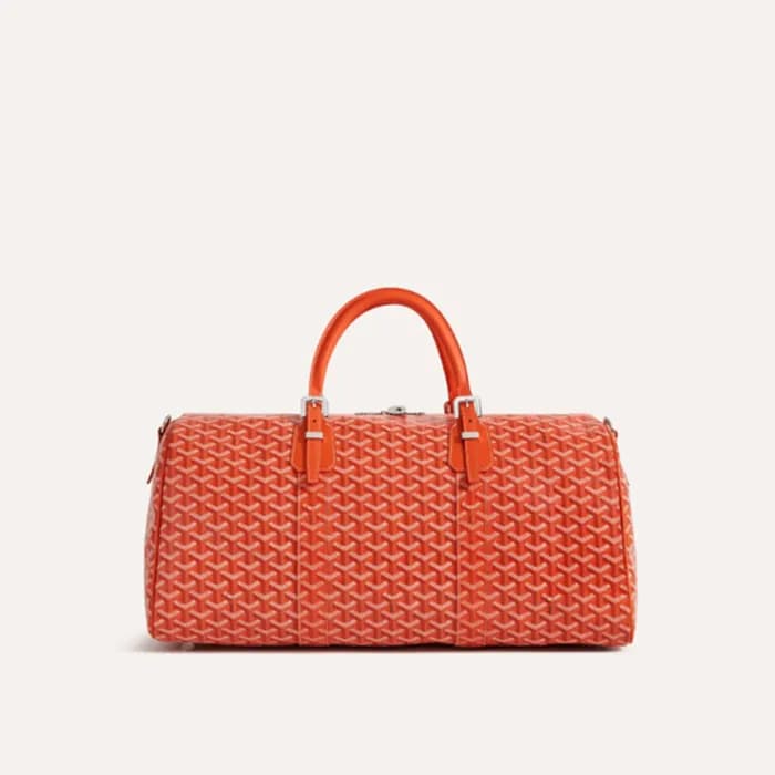 고야드 남/녀 오렌지 보스턴 백 45/50 - Goyard Unisex Boston Bag… - 1