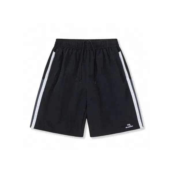 발렌시아가 남성 블랙 반바지 - Balenciaga Mens Black Half-pants… - 1