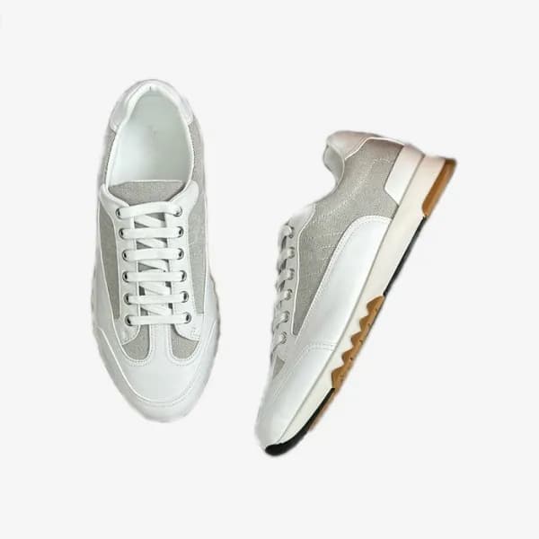 에르메스 남성 그레이 스니커즈 - Hermes Mens Gray Sneakers - hes… - 1