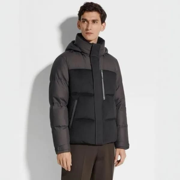 에르메네질도 제냐 남성 다운 패딩 - Ermenegildo Zegna Mens Down P… - 1