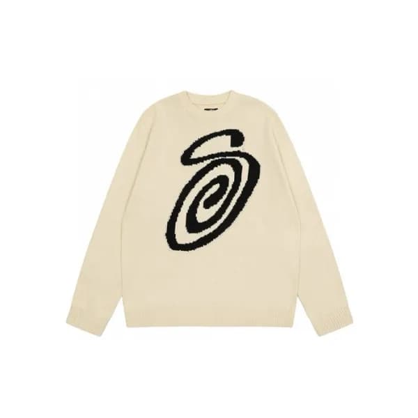 스터시 남성 라운드 스웨터 - Stussy Mens Round Sweater - stc40… - 1