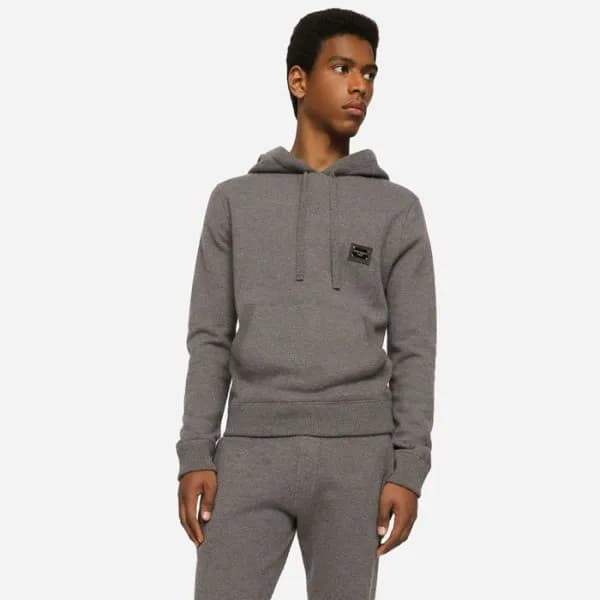돌체앤가바나 남성 니트 후디 - Dolce&Gabbana Mens Knit Hoodie -… - 1