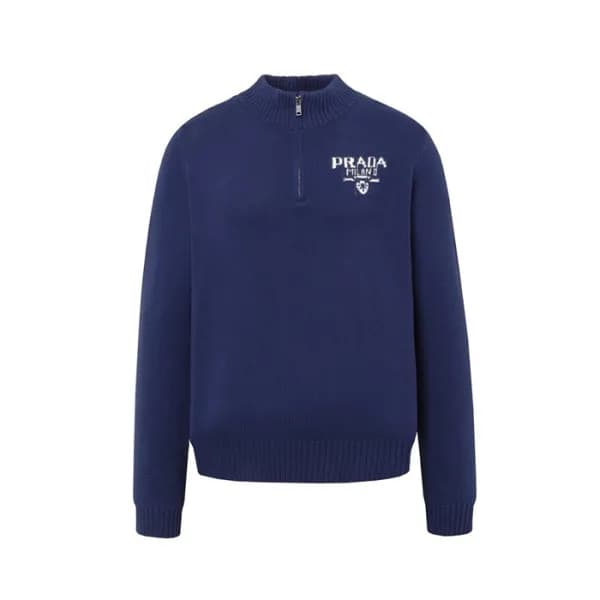 프라다 남성 라운드 스웨터 - Prada Mens Round Sweater - prc434… - 1