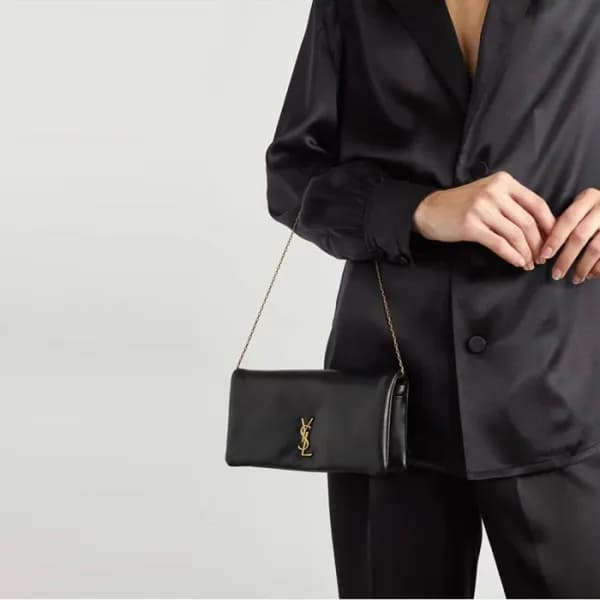 입생로랑 여성 칼립소 체인 미니 백 - Saint Laurent Womens Calypso… - 1
