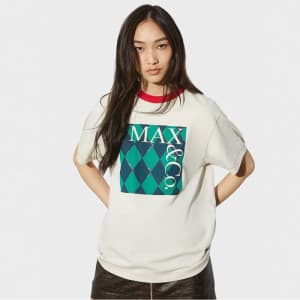 막스앤코 여성 크루넥 반팔티 - Max&Co Womens Round Tshirt - mac…