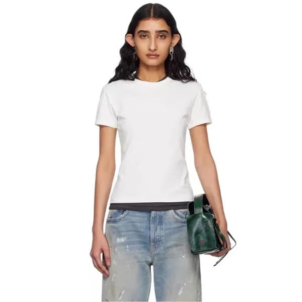 아크네 여성 크루넥 반팔티 - Acne Womens Round Tshirt - anc618… - 1