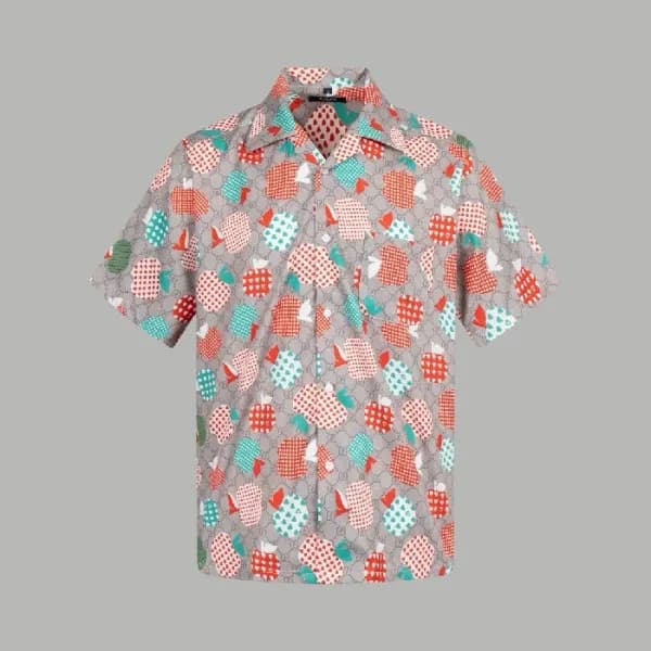 구찌 남성 반팔 셔츠 - Gucci Mens Ophidia Shirts - guc7385x - 1