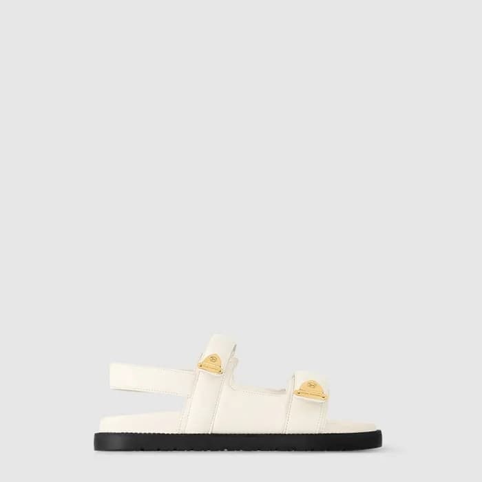 루이비통 여성 선셋 플랫 컴포트 샌들 - Louis vuitton Womens Sunset… - 1