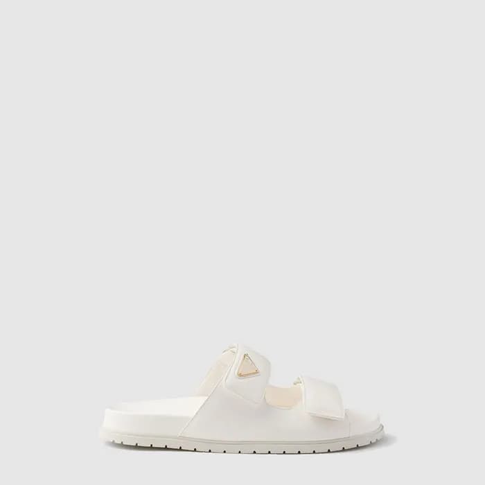 프라다 여성 나파 슬라이드 - Prada Womens Nappa Slides - prs67… - 1