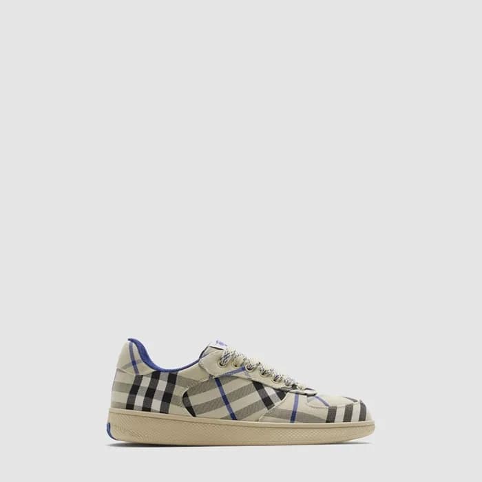버버리 남성 체크 테라스 스니커즈 - Burberry Mens Check Terrace S… - 1