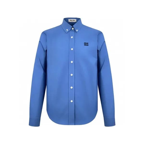 미우미우 남/녀 모던 셔츠 - Miumiu Unisex Modern Shirts - mic… - 1