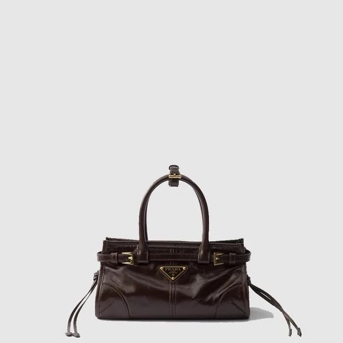 프라다 여성 보니 미니 가죽 핸드백 1BA486 - Prada Womens Bonnie M… - 1