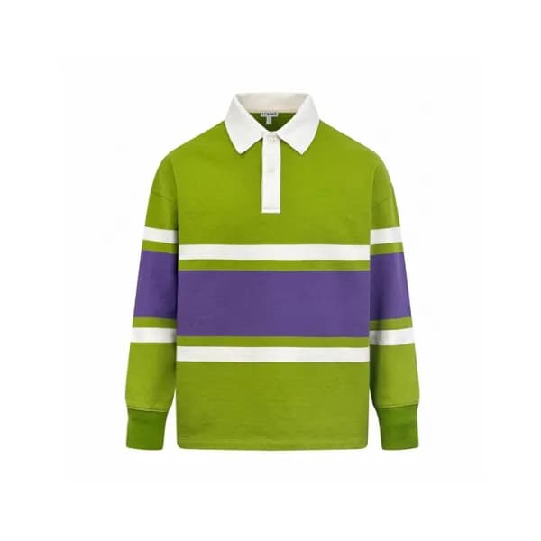로에베 남성 폴로 긴팔티 - Loewe Mens Polo Tshirt - loc8678x - 1
