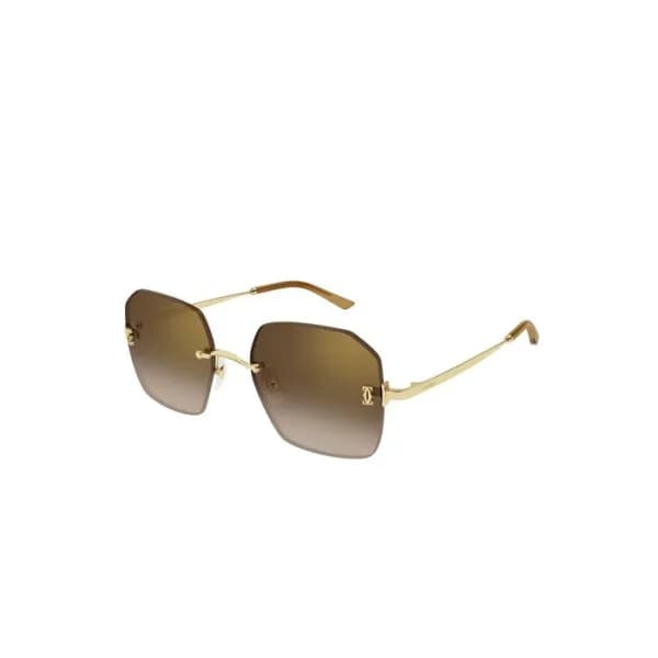 까르띠에 남성 프리미엄 메탈 프레임 선글라스 - Cartier Mens Premium Me… - 1