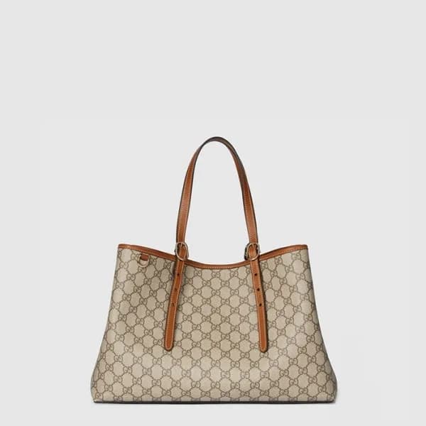 구찌 여성 GG 엠블럼 라지 토트백 - Gucci Womens GG Emblem Large… - 1